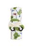 Blue Golf Swaddle & Rattle Set