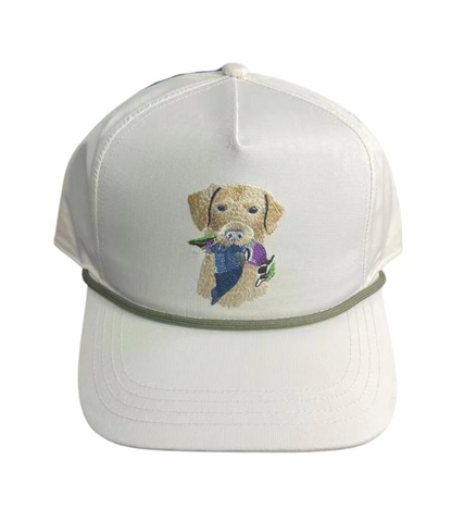 Peach State Pride - UGA Youth Loblolly Performance Polo - Standing Dog