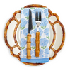 S/4 Floral Pattern Napkins