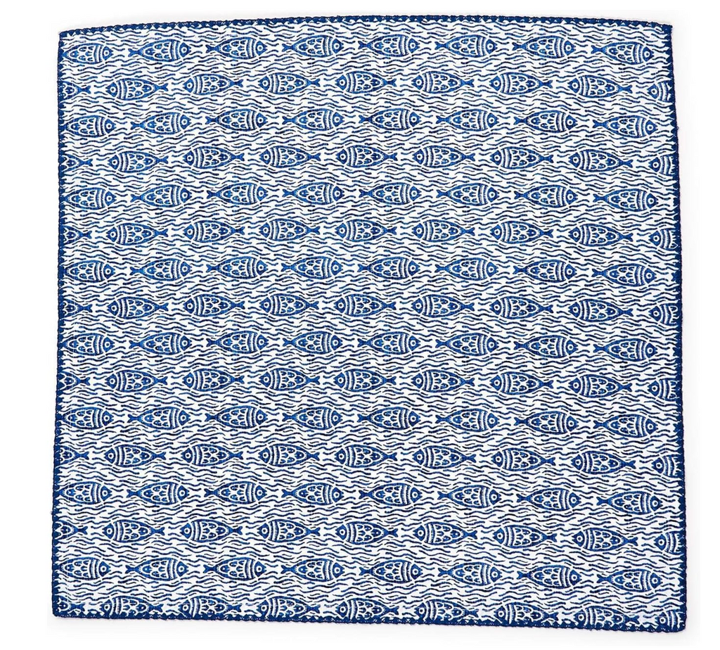 S/4 Floral Pattern Napkins