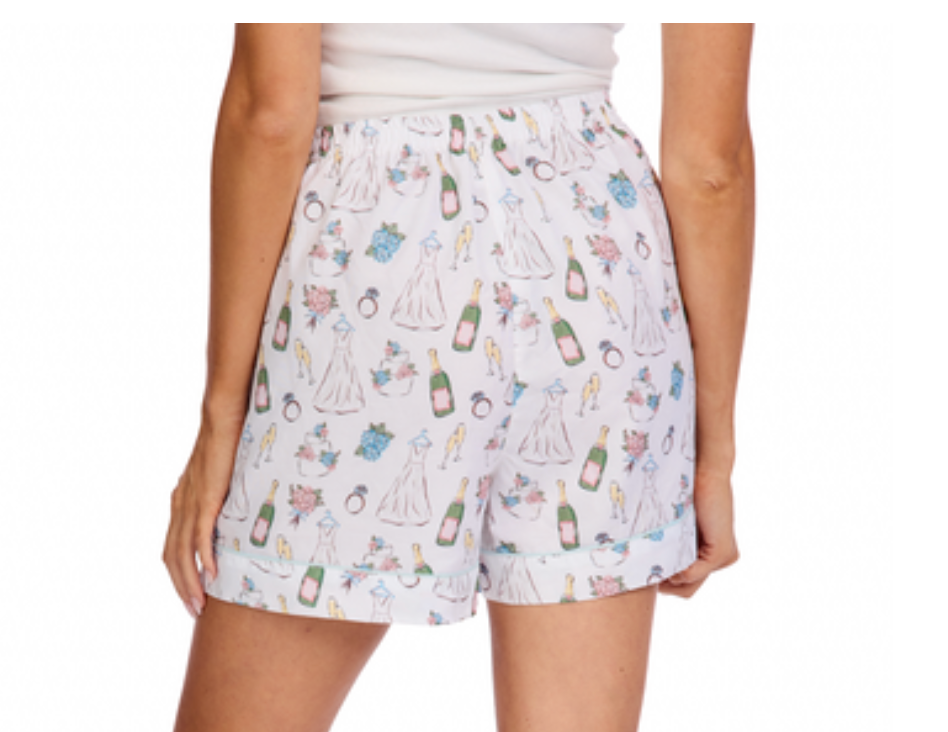 Bride Pajama Shorts