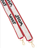 Woof Beaded Purse Strap