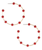 Red Dot Hoops