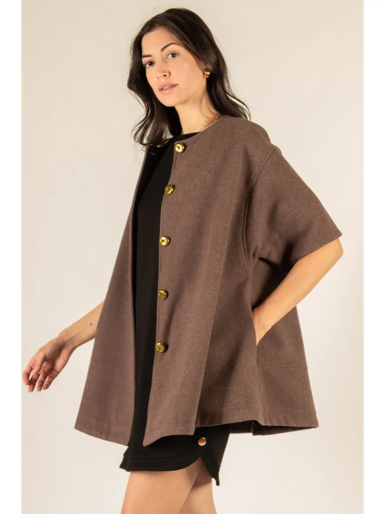 Mocha Wool Jacket