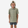 Youth Performance Polo Flying Ducks Green