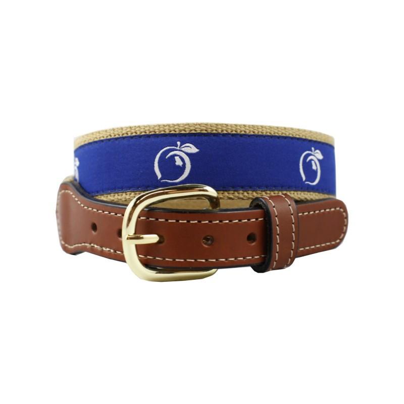 Logo Ribbon Canvas Belt