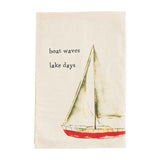 Lake Watercolor Towel