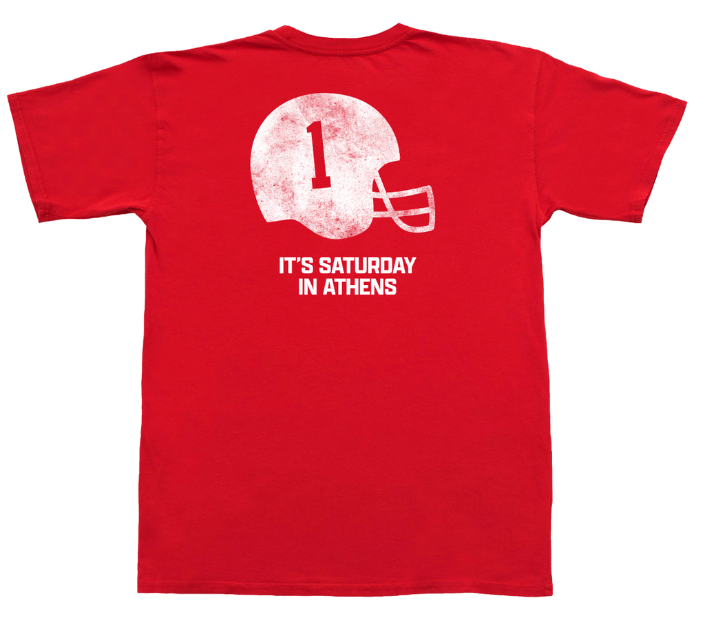It's Saturday in Athens Short Sleeve Tee