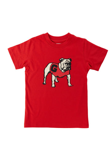 UGA Youth Tattersall Performance Button Down