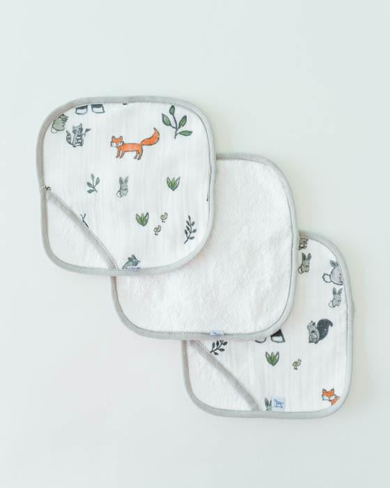 Cotton Wash Cloth 3 Pack